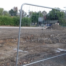 Stavební plot Stavební plot